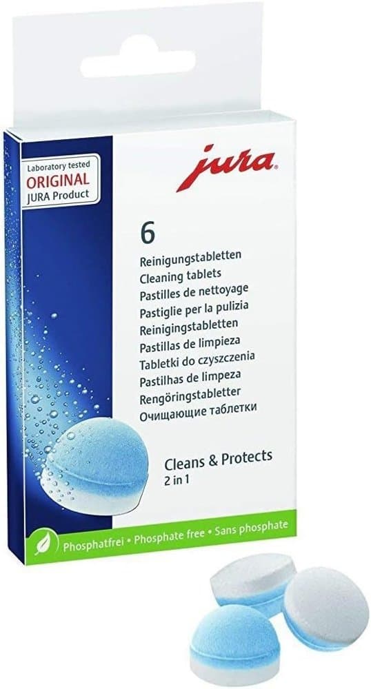 Jura 64308 Cleaning Tablets for All Automatic Coffee Centers product photo