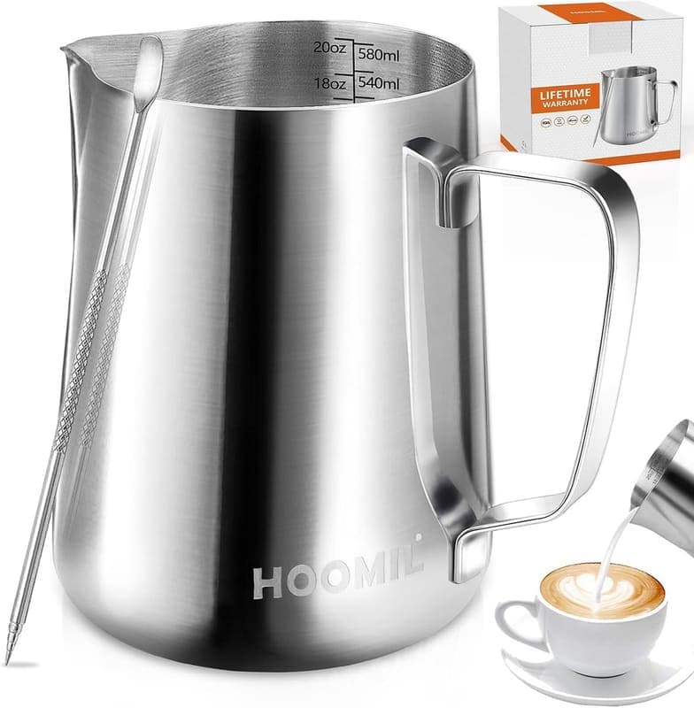 20oz stainless milk frothing pitcher product photo