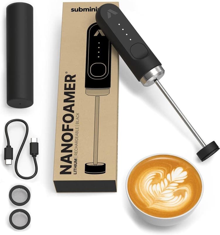 Subminimal NanoFoamer milk frother product photo