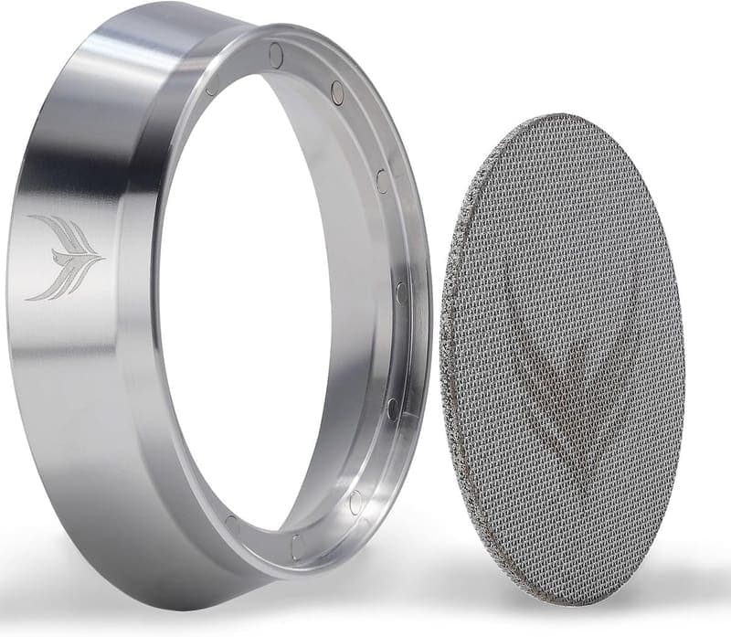 58mm espresso puck screen and dosing funnel set product photo