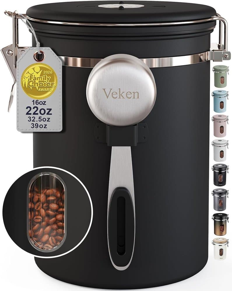 Veken Coffee Canister with Window product photo