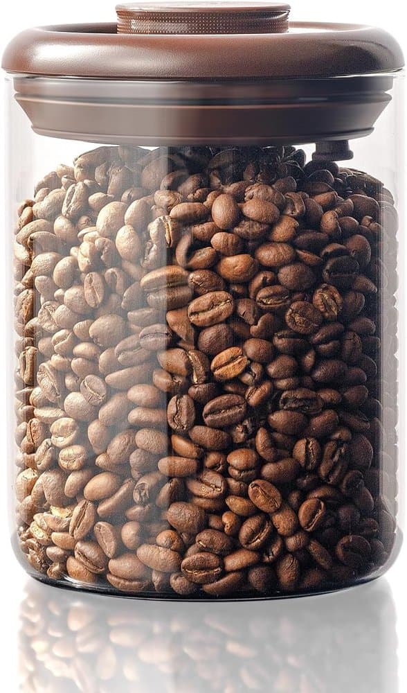 Tourdeus Glass Coffee Bean Canister product photo