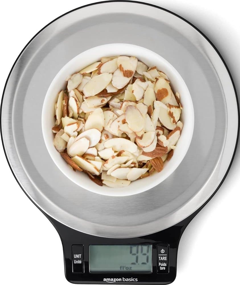 Amazon Basics Digital Kitchen Scale with LCD Display product photo