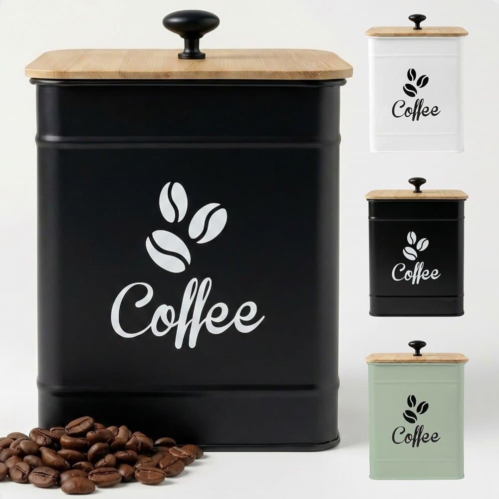 HB Design Co. Airtight Coffee Canister 40 oz product photo