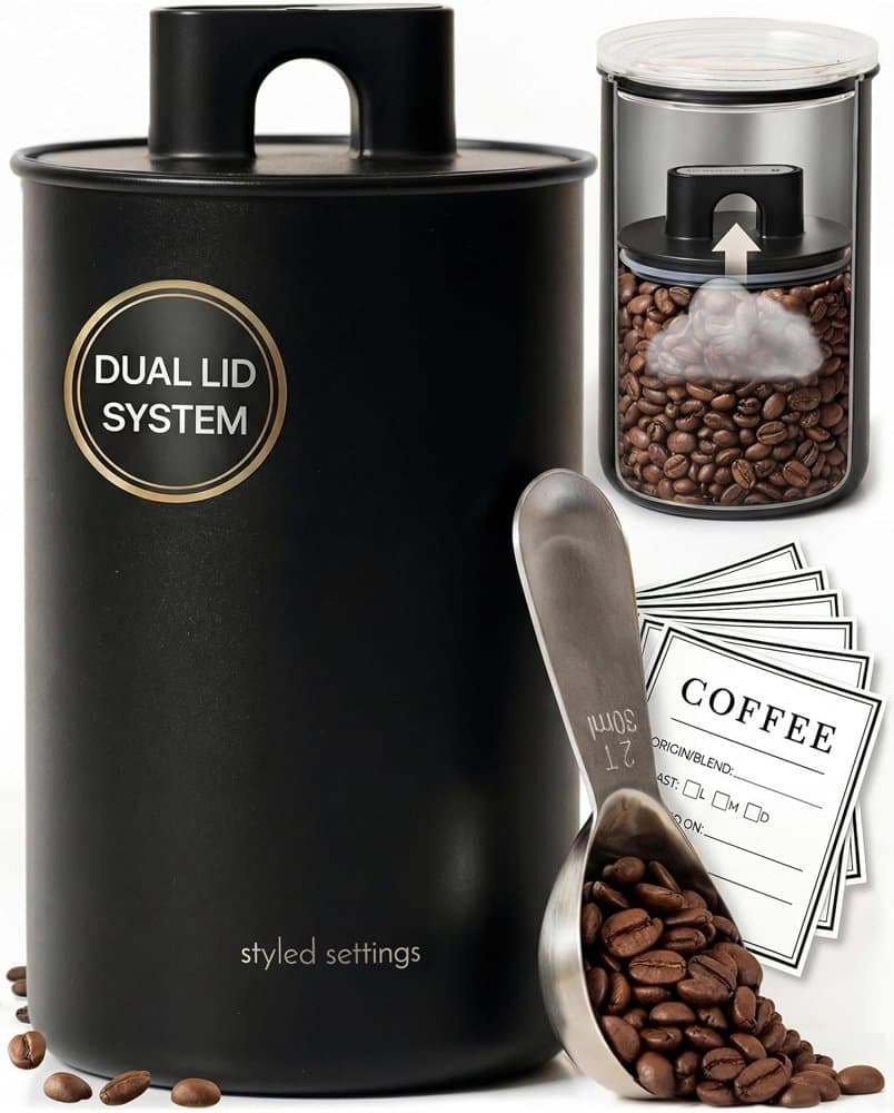 STYLED SETTINGS Coffee Storage Container product photo